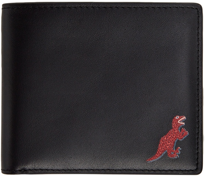 Photo: PS by Paul Smith Black Dino Leather Wallet