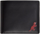 PS by Paul Smith Black Dino Leather Wallet