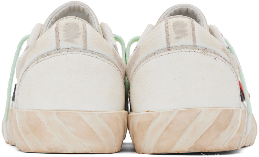 Off-White Off-White Distressed Vulcanized Sneakers Off-White