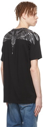 Marcelo Burlon County of Milan Black Cotton T-Shirt