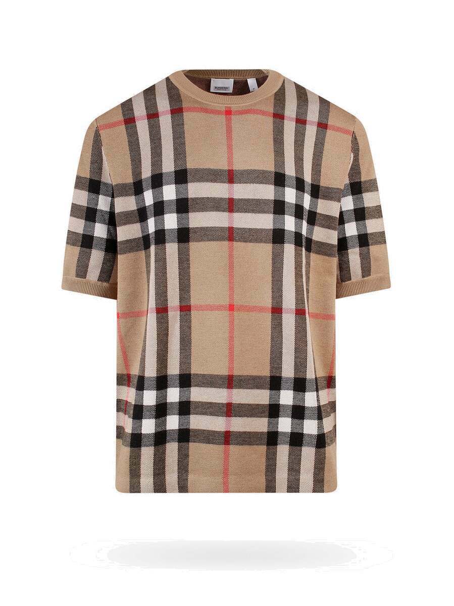 Burberry Sweater Beige Mens Burberry