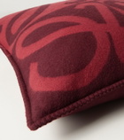 Loewe Anagram wool and cashmere cushion