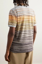 Missoni - Space-Dyed Cotton-Piqué Polo-Shirt - Multi