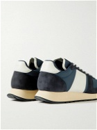 Paul Smith - Eighties Suede and Leather Sneakers - Blue