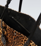 Dolce&Gabbana Atene leopard-print calf hair tote bag