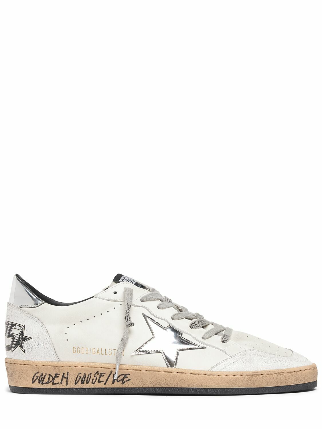 その他 GoldenBoy Golden Goose Boy's Super-Star Leather Low-Top Sneakers