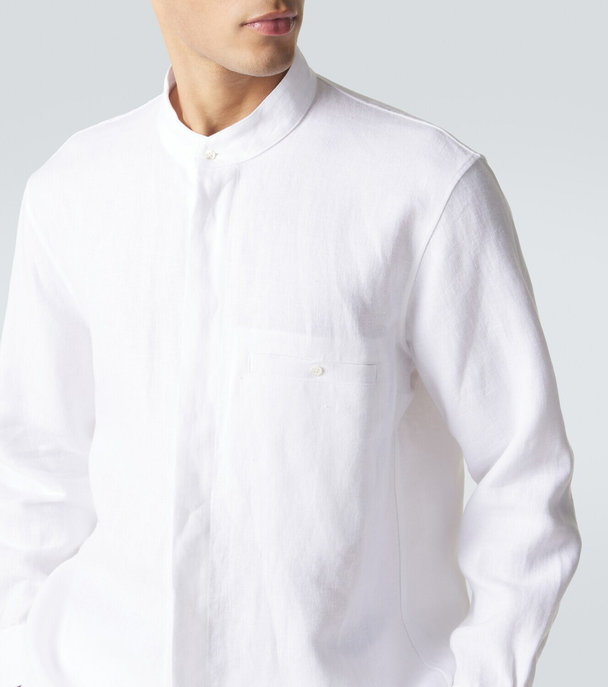 Saman Amel Linen overshirt