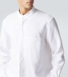 Saman Amel Linen overshirt