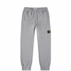 Stone Island Junior Cargo Sweat Pant in Grey Melange