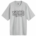Neighborhood Men's 3 Printed T-Shirt in Grey