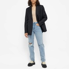 Good American Women's Good 90S Icon High Rise Straight Jean in Blue