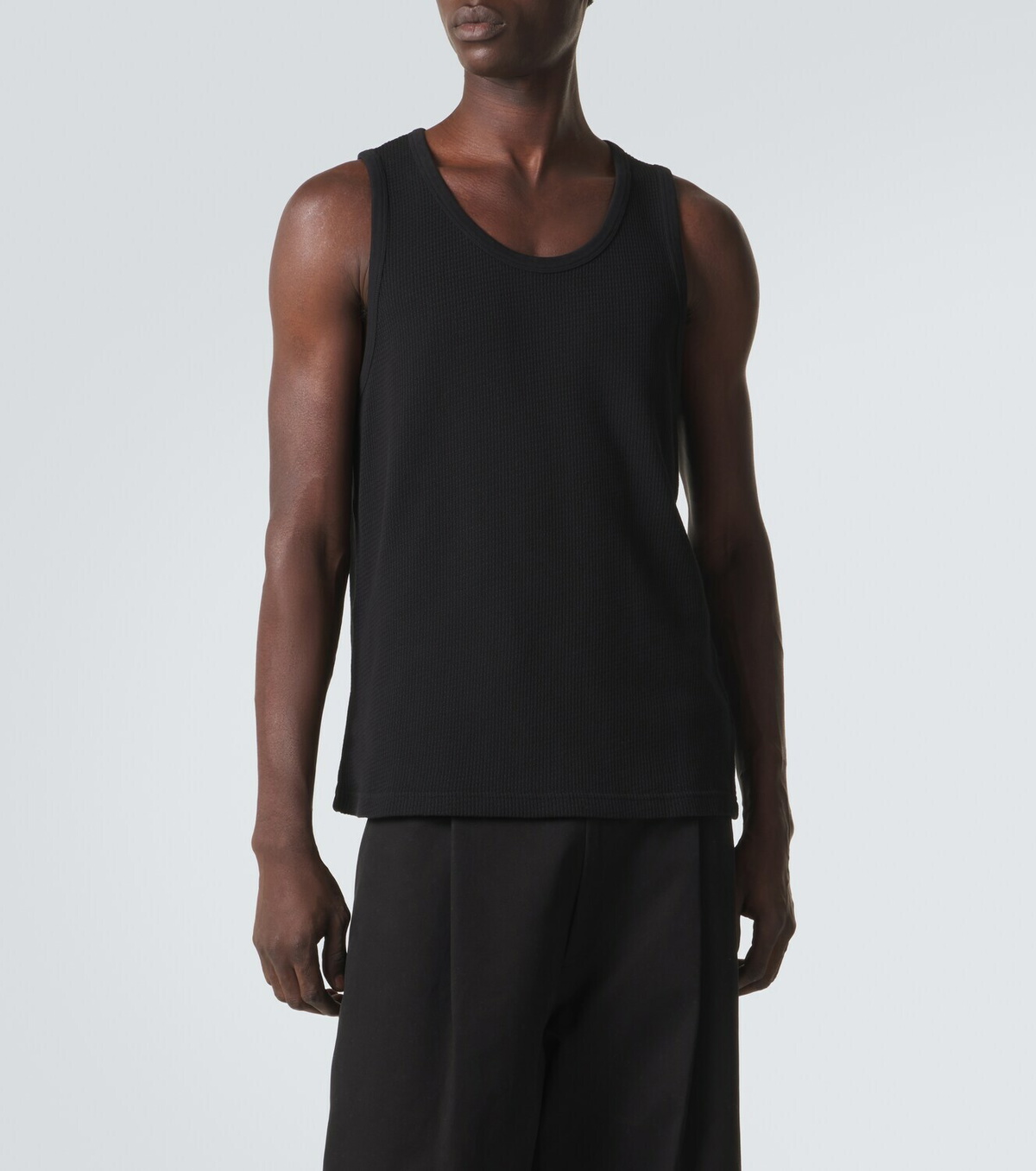 Studio Nicholson Razim cotton jersey tank top