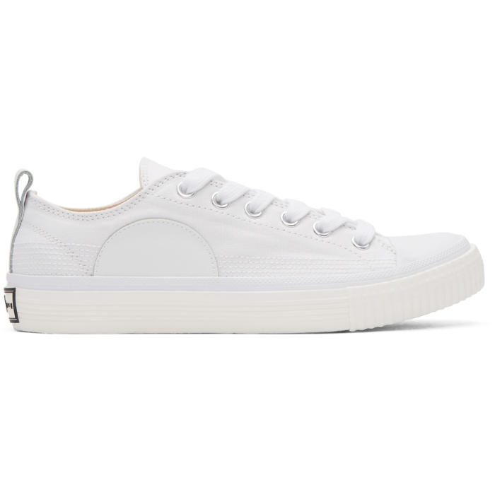 Photo: McQ Alexander McQueen White Swallow Plimsoll Sneakers