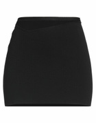 Andreādamo Womens Mini skirt in Black