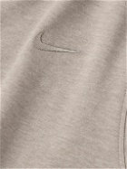 Nike Training - Primary Logo-Embroidered Cotton-Blend Dri-FIT Tank Top - Neutrals