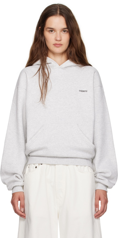 Photo: Coperni Gray Horn Hoodie