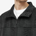 Fucking Awesome Men's Velour Croc Track Jacket in Black