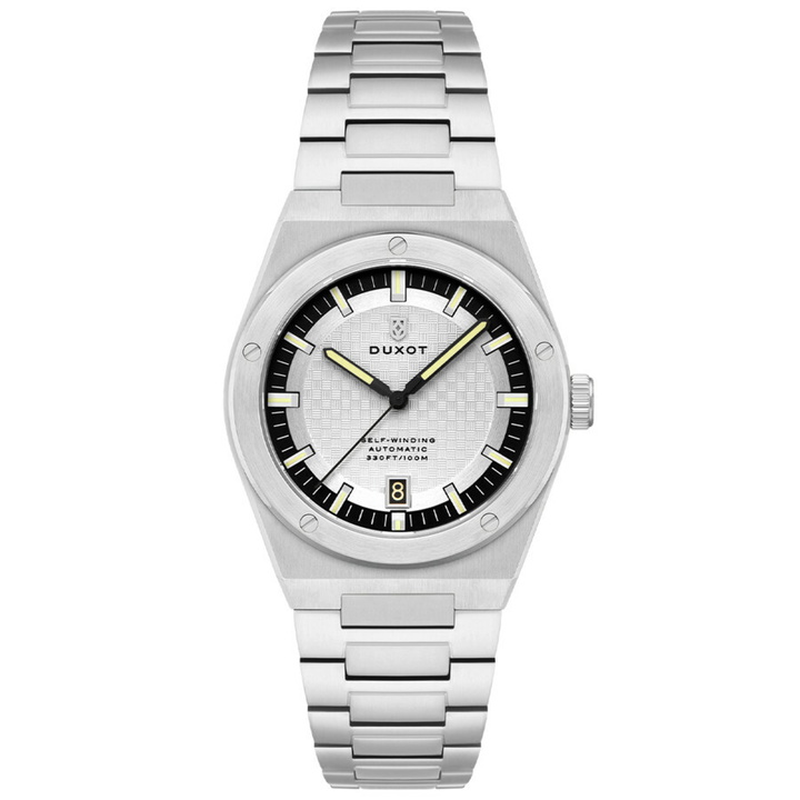 Photo: Duxot Bastia Automatic Silver Dial Mens Watch DX-2068-22