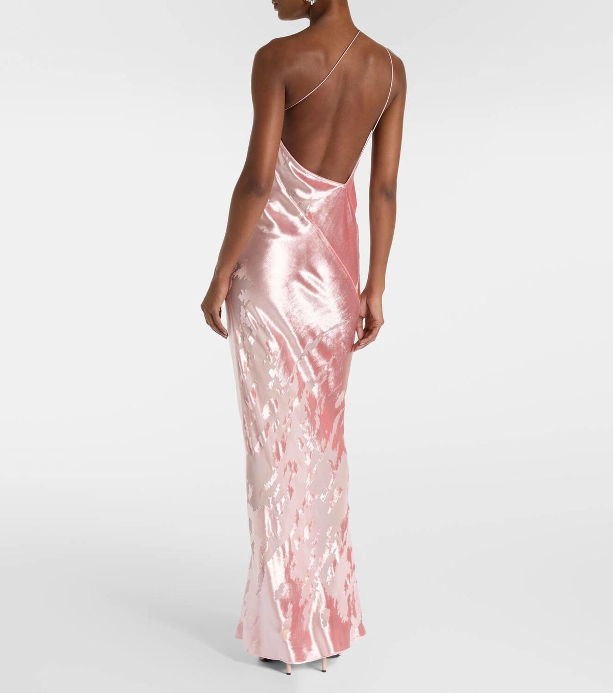 the sei asymmetric dress Asymmetric Gathered Wrap Dress main image 1