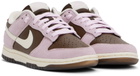 Nike Brown & Pink Dunk Low Sneakers