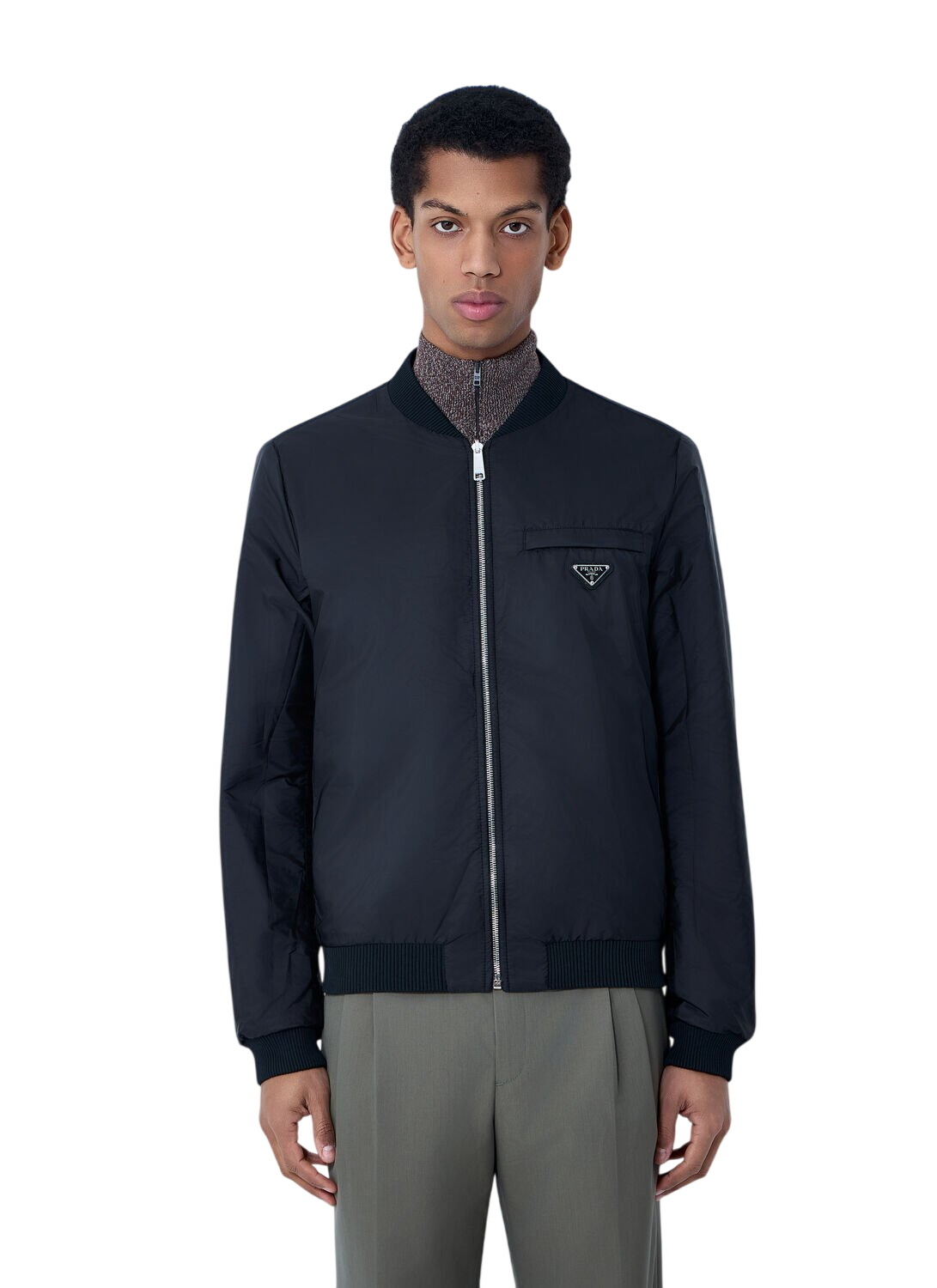 Landlord Black Corduroy Bomber Jacket Landlord