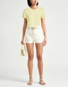 Vince. Womens T-shirt in Pastel yellow
