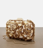 Jimmy Choo Cloud embellished clutch
