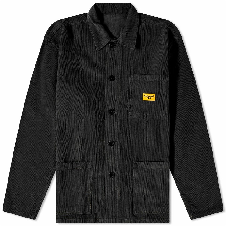 Photo: Service Works Men's Corduroy Coverall Jacket in Black