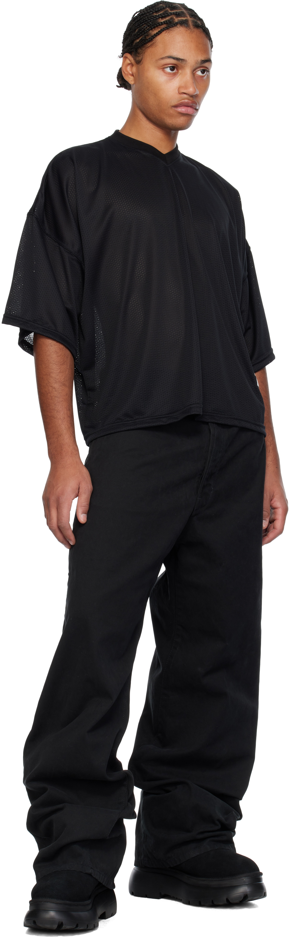 B1ARCHIVE Black Wide Leg Jeans