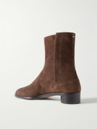 Maison Margiela - Tabi Suede Boots - Brown