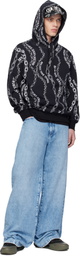 Versace Jeans Couture Black Chain Couture Hoodie