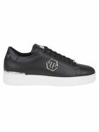 Philipp Plein Leather Lo-top Sneaker Hexagon