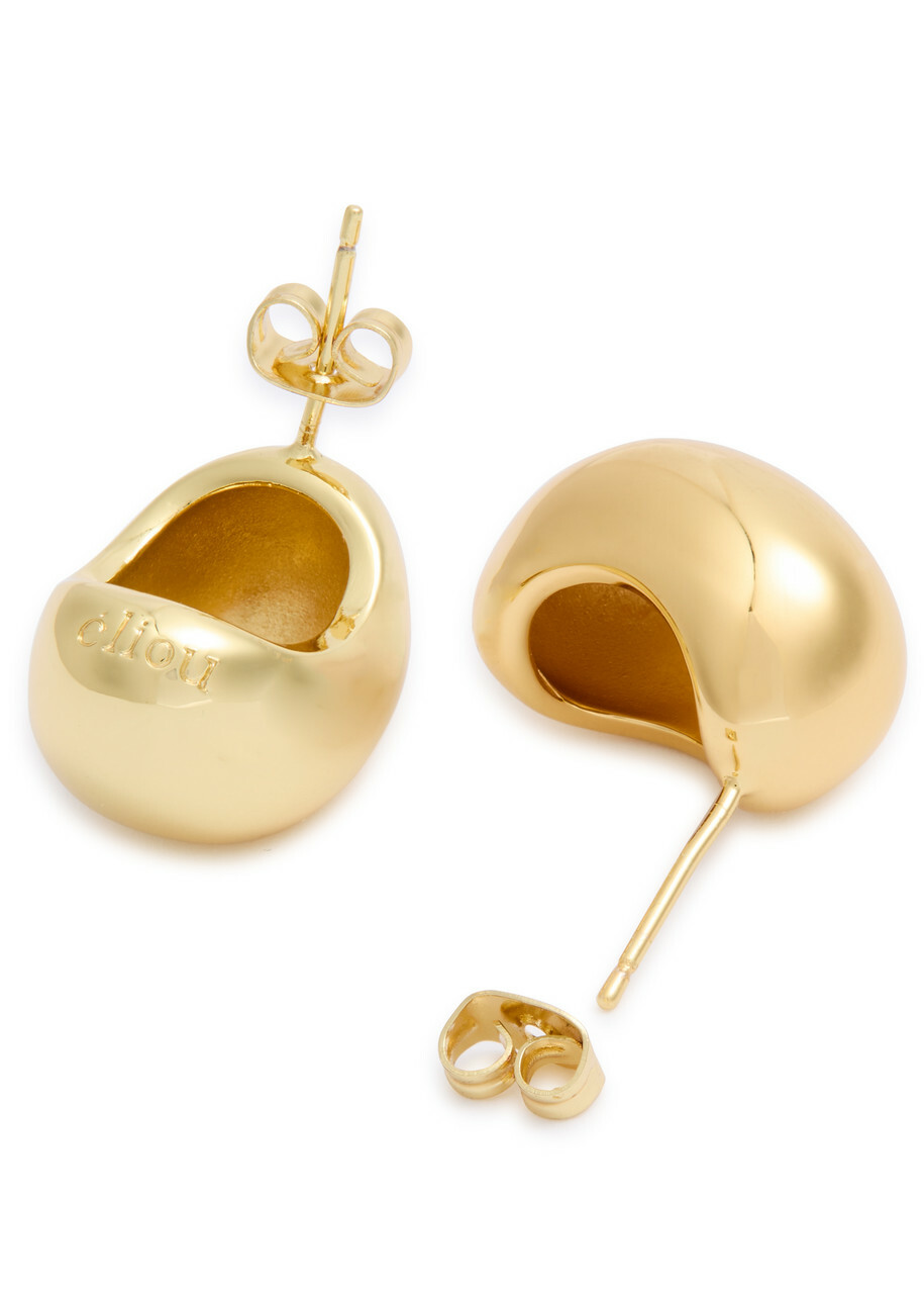 Eliou Benjie Gold-plated Drop Earrings - One Size