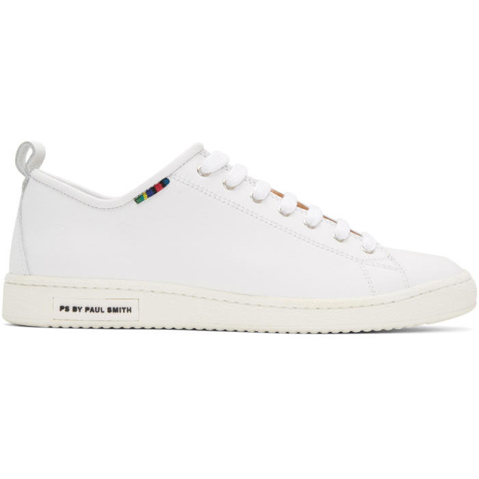 Photo: PS by Paul Smith White Miyata Sneakers