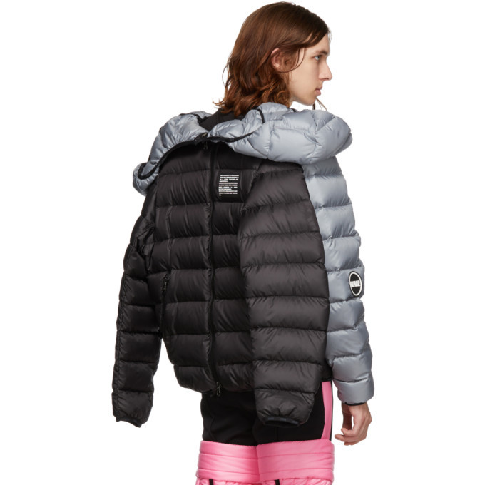Colmar A.G.E. by Shayne Oliver Grey and Black Down Christye Jacket