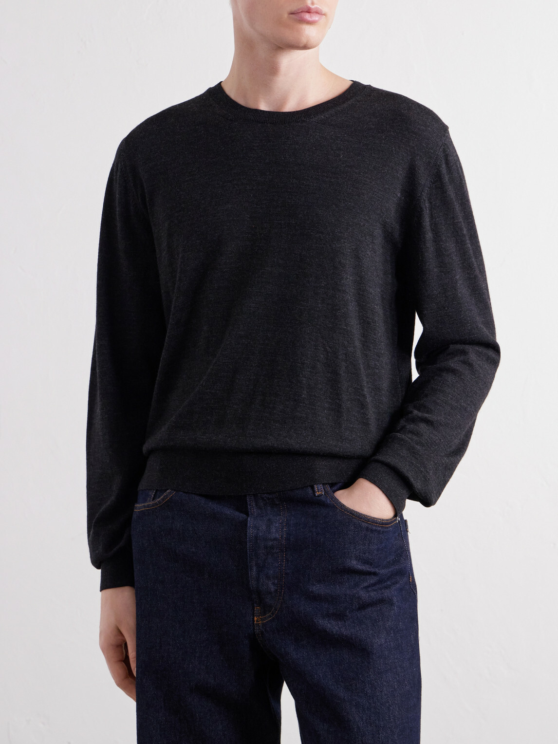 LEMAIRE - Wool Sweater - Blue