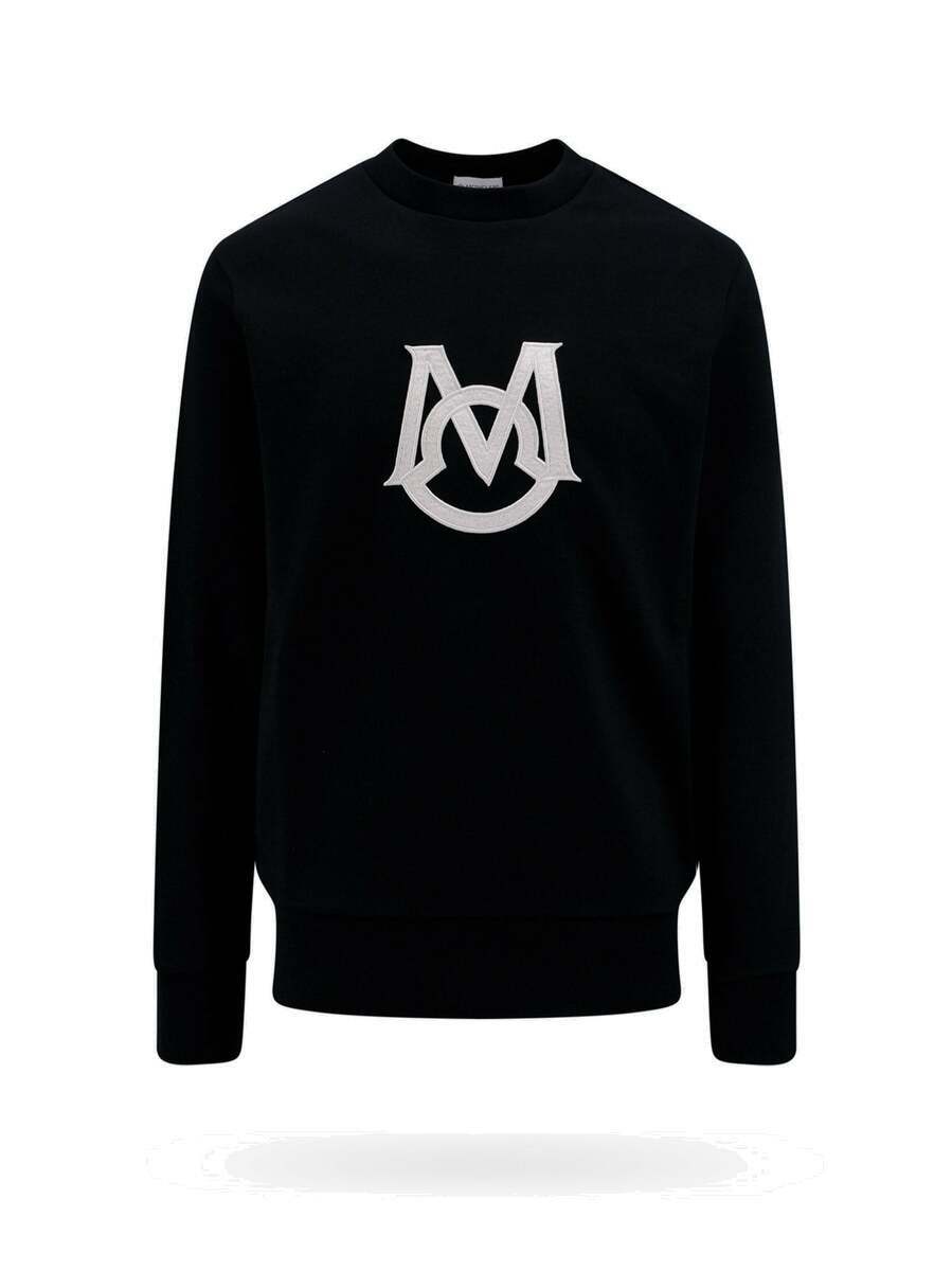 【関税&送料込】Moncler Burgundy Cotton Sweatshirt Moncler Sweatshirt Black Mens Moncler