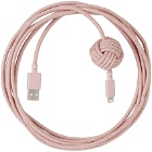 Native Union Pink Charging Night Cable