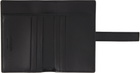 Balmain Black Pulse Holder Monogram Jacquard Card Holder
