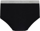 Calvin Klein Underwear Three-Pack Black Briefs