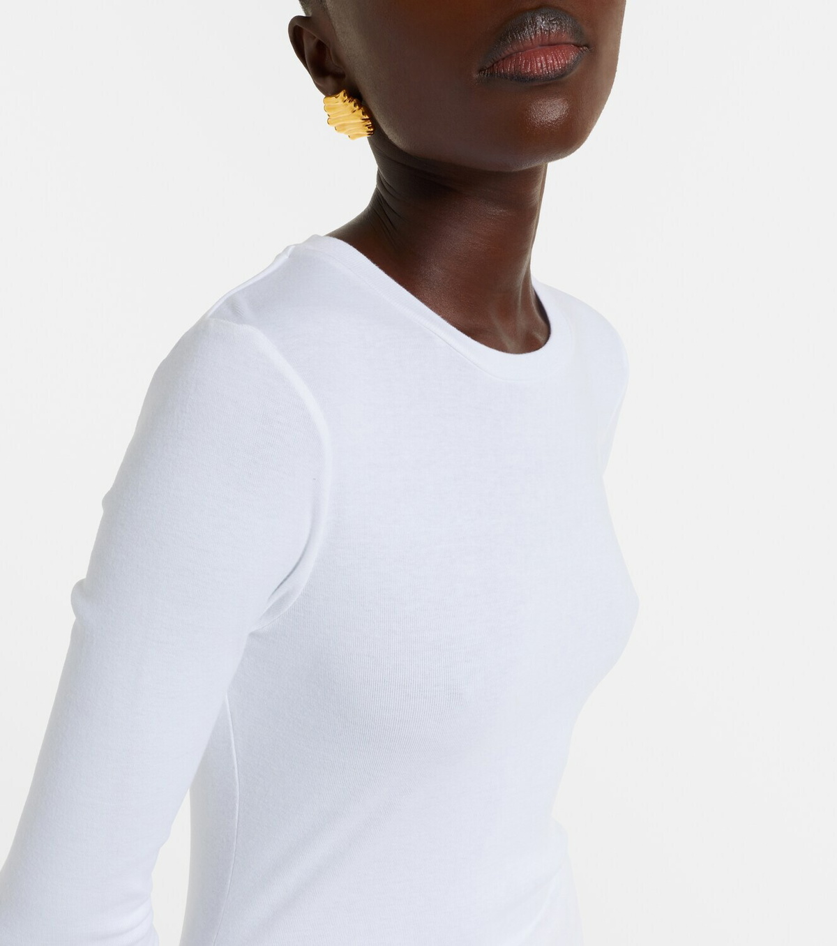 Nili Lotan Emilie cotton jersey T-shirt