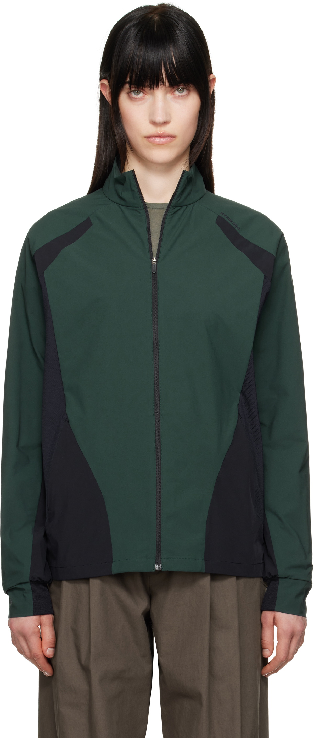 Hyein Seo Gray Trinity Blazer Hyein Seo