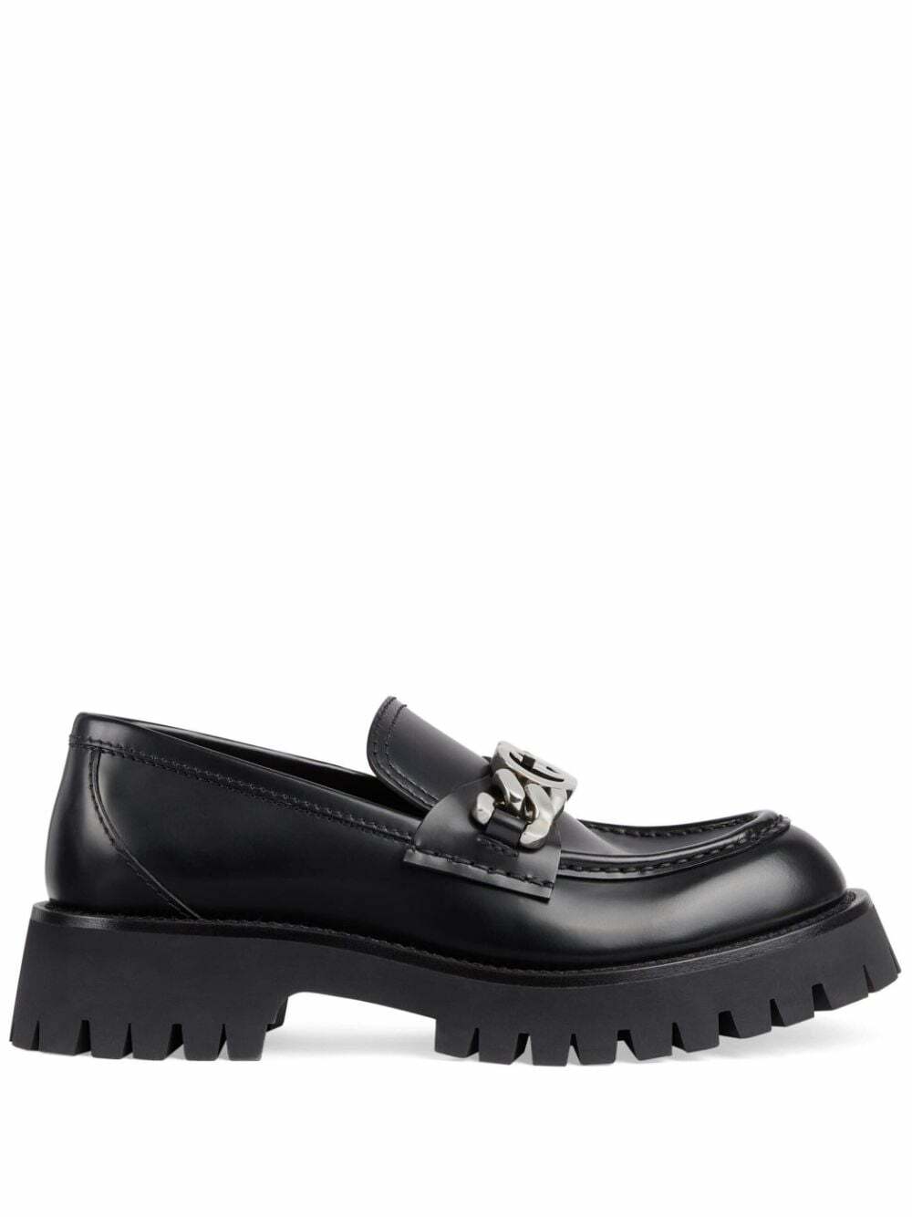 GUCCI Jeanne Leather Loafers Gucci