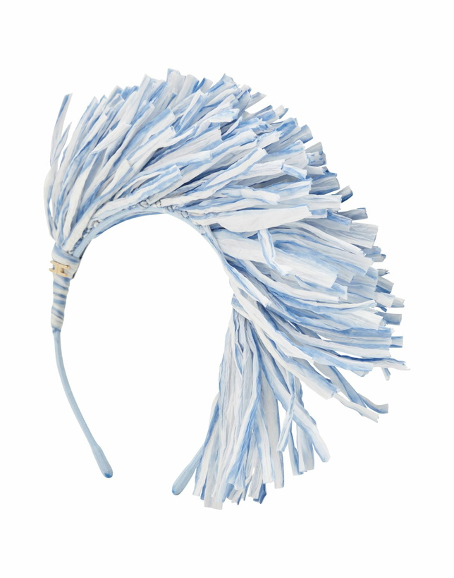 Photo: Elisabetta Franchi Womens Hair accessory Sky in Blue