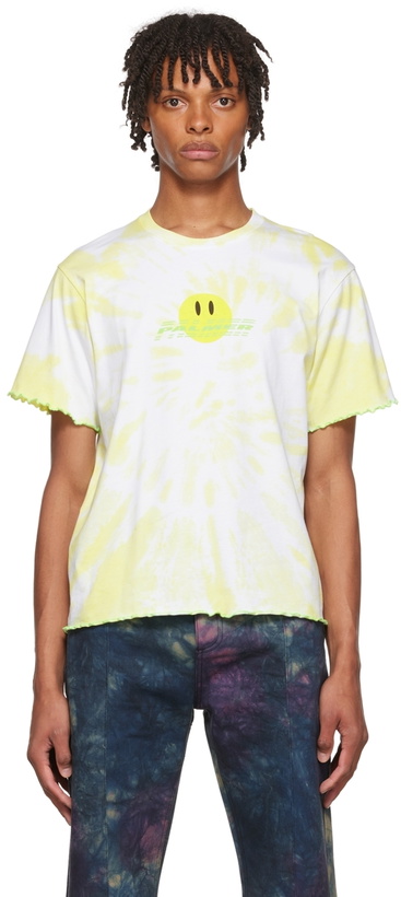 Photo: PALMER Yellow Cotton T-Shirt