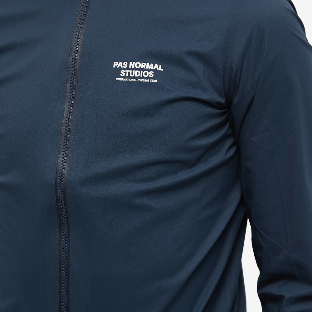 Pas Normal Studios Men's Mechanism Rain Jacket in Navy Pas Normal