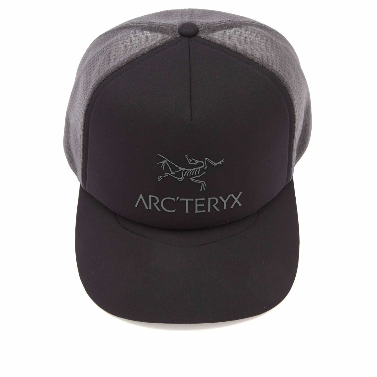 半額 50％OFFの通販 Bird Men's Arc'teryx Word Arc Black/Graphite in Cap Trucker 帽子