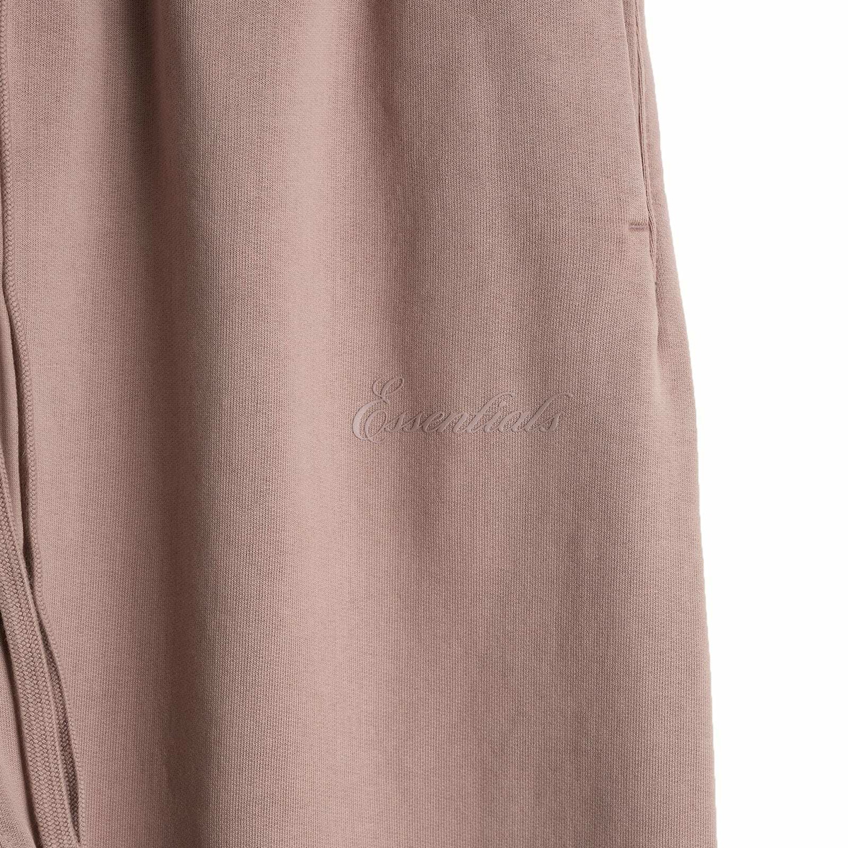 Fear of God ESSENTIALS Women's Signature Classic Fit Flare Sweatpant in Faded Mauve