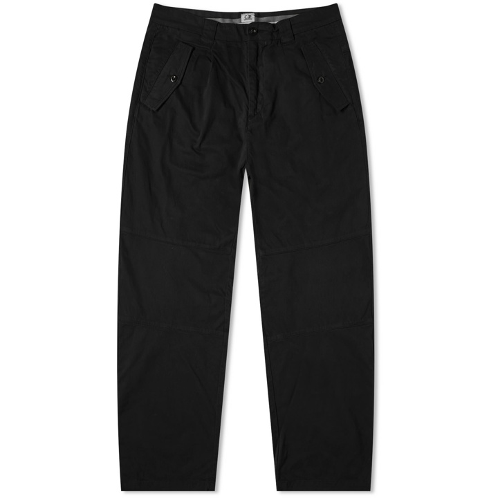 Photo: C.P. Company Men's Stretch Sateen Loose Pant in Black