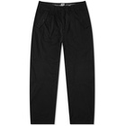 C.P. Company Men's Stretch Sateen Loose Pant in Black